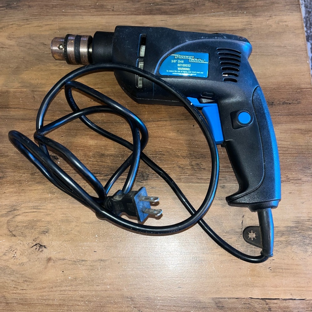 Power Glide 3/8” VSR Corded Electric Drill